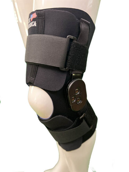 SPORTS "REHAB KNEE" BRACE WITH ROM HINGE - Image 2