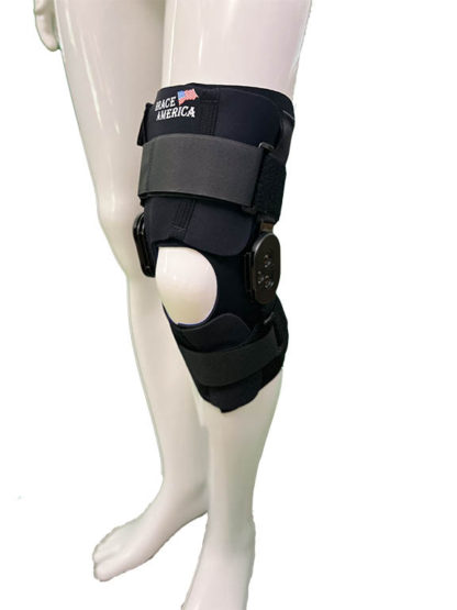 SPORTS "REHAB KNEE" BRACE WITH ROM HINGE