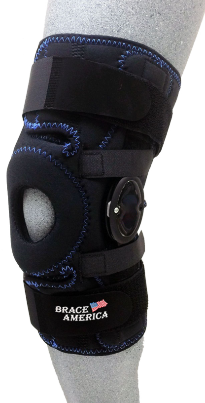 Dynamic Patella Stabilizer With Universal Shark Skin Buttress